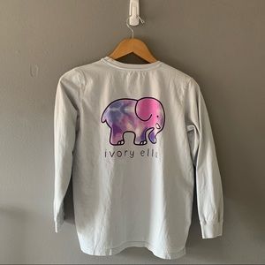 Ivory Ella Extra Small Tie-Dye Long Sleeve